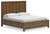 Cabalynn - 8 Pc. - Dresser, Mirror, King Panel Bed With Storage, 2 Nightstands - Light Brown