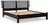 Danziar - 8 Pc. - Dresser, Mirror, Chest, King Slat Panel Bed With Low Footboard, 2 Nightstands - Black