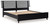 Danziar - 6 Pc. - Dresser, Mirror, King Slat Panel Bed - Black
