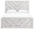 Cayboni - Queen Panel Bed - Whitewash