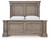 Blairhurst - 8 Pc. - Dresser, Mirror, Chest, California King Panel Bed, 2 Nightstands - Light Grayish Brown