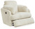 Tie-Breaker - Swivel Glider Recliner - Ivory