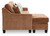 Amity Bay - Sofa Chaise Queen Sleeper - Clay