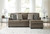 Stonemeade - 2 Pc. - Sofa Chaise, Loveseat - Nutmeg