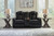 Caveman Den - 2 Pc. - Power Reclining Sofa, Power Reclining Loveseat - Midnight