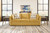 Keerwick - 4 Pc. - Sofa, Loveseat, Chair And A Half, Ottoman - Sunflower