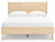 Cabinella - 6 Pc. - Dresser, Chest, Queen Platform Panel Bed, 2 Nightstands - Tan