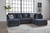 Albar Place - 2-Piece Sectional With Laf Sofa Chaise - Cobalt