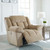 Tip-off - Power Recliner With Adj Headrest - Wheat