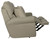Westport - Power Lay Flat Reclining Sofa - Cement