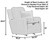 Calvin - Power Wall Hugger Recliner - Otter