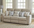 Searsport - Power Reclining Sofa With Power Adjustable Headrest - Buff / Tan
