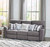 Searsport - Power Reclining Sofa With Power Adjustable Headrest - Metal / Dark Gray