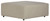 Searsport - Castered Cocktail Ottoman - Cement / Tan
