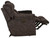 Sedona - Power Lay Flat Reclining Console Loveseat With Power Adjustable Headrest And Lumbar - Smoke
