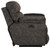 Sedona - Power Lay Flat Recliner With Power Adjustable Headrest - Smoke