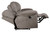 Reyes - Power Lay Flat Reclining Sofa - Graphite