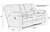 Reyes - Lay Flat Reclining Console Loveseat With Storage & Cupholders - Portabella