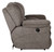 Reyes - Lay Flat Reclining Console Loveseat With Storage & Cupholders - Graphite