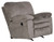 Reyes - Power Lay Flat Recliner - Graphite