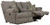Sadler - Power Lay Flat Reclining Console Loveseat - Mica