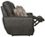 Dorian - Reclining Loveseat - Charcoal