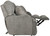 Zane - Power Reclining Loveseat - Shark
