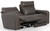Nico - Power Reclining Sofa With Power Adjustable Headrest - Walnut