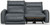 Nico - Power Reclining Sofa With Power Adjustable Headrest - Twilight
