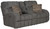Ashland - Power Lay Flat Reclining Console Loveseat - Granite