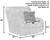 Ashland - Power Lay Flat Recliner - Granite