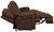 Voyager - Fabric Power Lay Flat Reclining Sofa - Elk