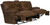 Voyager - Fabric Lay Flat Console Reclining Loveseat - Elk