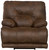 Voyager - Fabric Power Lay Flat Recliner - Elk