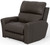 Fredda - Italian Leather Match Power Zero Gravity Recliner With Power Adjustable Headrest - Coffee