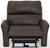 Fredda - Italian Leather Match Power Zero Gravity Recliner With Power Adjustable Headrest - Coffee
