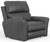 Fredda - Italian Leather Match Power Zero Gravity Recliner With Power Adjustable Headrest - Anthracite