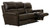Torretta - Top Grain Italian Leather Power Lay Flat Reclining Sofa - Chocolate