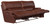 Wembley - Italian Leather Match Lay Flat Reclining Sofa - Walnut