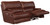 Wembley - Italian Leather Match Power Layflat Reclining Sofa With Power Adjustable Headrest - Walnut