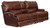 Wembley - Italian Leather Match Power Lay Flat Reclining Console Loveseat With Power Adjustable Headrest & Lumbar - Walnut