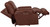Wembley - Italian Leather Match Power Lay Flat Recliner With Power Adjustable Headrest - Walnut