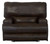 Wembley - Italian Leather Match Power Lay Flat Recliner With Power Adjustable Headrest & Lumbar - Chocolate