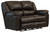 Transformer II - Power Reclining Loveseat - Chocolate Top Grain Italian Leather Match