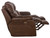 Positano - Top Grain Italian Leather Power Reclining Sofa - Cocoa