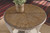Realyn - Round End Table - White / Brown