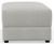 Trevor - Storage Ottoman - Chalk