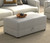 Trevor - Storage Ottoman - Chalk