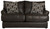 Prato - Leather Loveseat - Chocolate