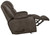 Beckley - Rocker Recliner With Cupholders - Steel Gray